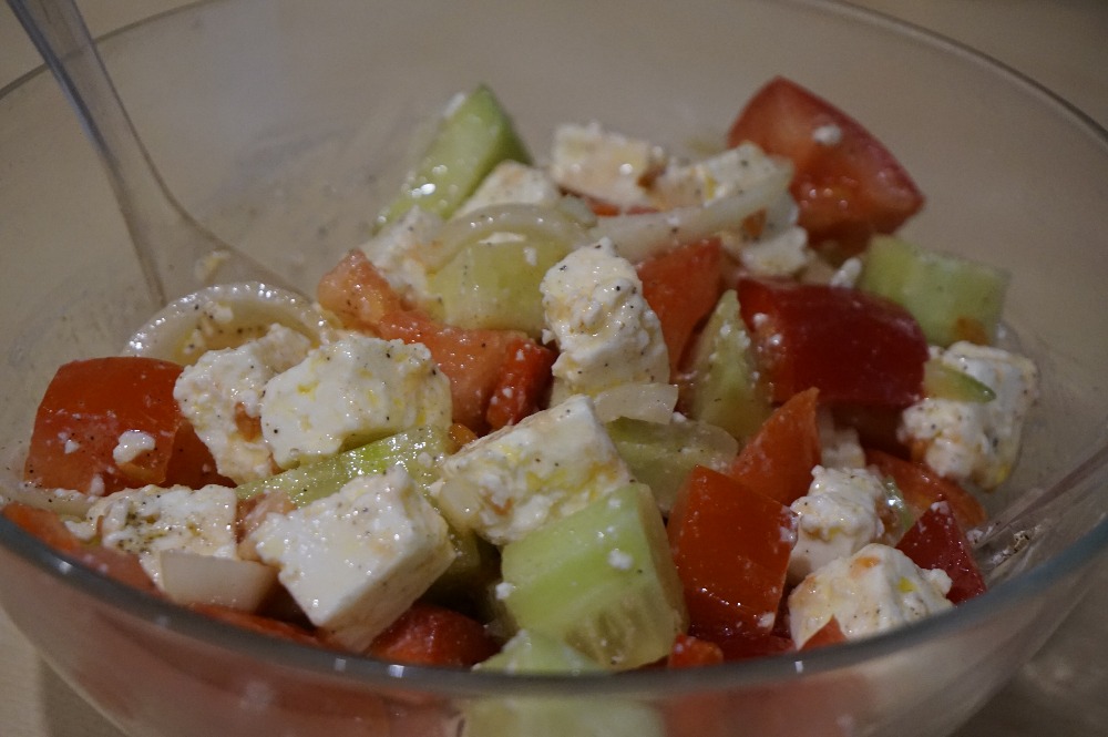 Griechischer Salat mit Feta | Rezept-Kiste.de