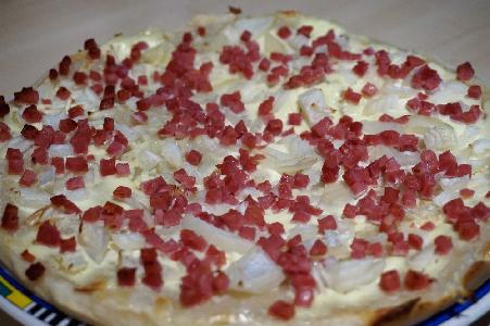 Bild vom Rezept Elsässer Flammkuchen