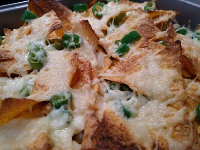 Bild vom Rezept Überbackene Nachos mit Jalapeños