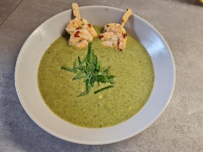 Bild vom Rezept Spinat Bärlauch Suppe