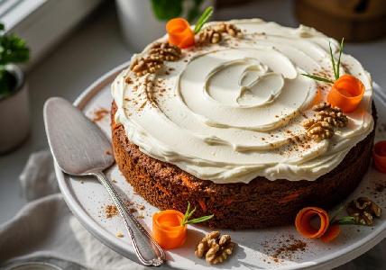 Bild vom Rezept Einfacher Möhrenkuchen