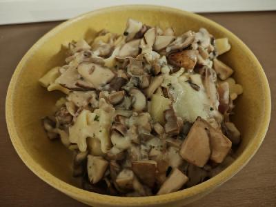Bild vom Rezept Nudeln mit Champignon-Rahmsauce