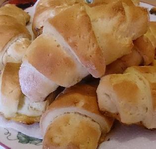 Bild vom Rezept Frühstückshörnchen mit Vanillegeschmack