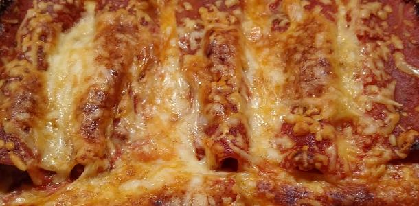 Bild vom Rezept Cannelloni mit Tomaten-Hackfleisch-Füllung