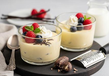 Bild vom Rezept Aromatischer Vanille-Tonkapudding