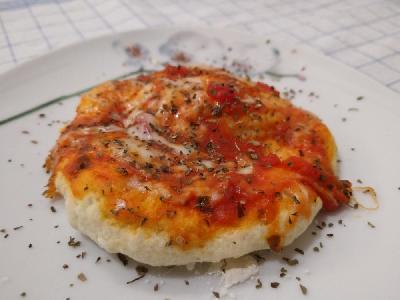 Bild vom Rezept Mini-Pizza aus der Mikrowelle