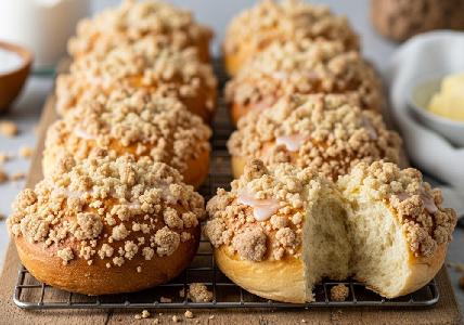 Bild vom Rezept Aachener Streuselbrötchen