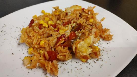 Bild vom Rezept Scharfer Kritharaki-Auflauf