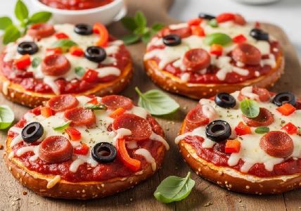 Bild vom Rezept Knusprige Brezel-Pizza