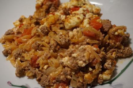 Bild vom Rezept Griechischer Kritharaki-Auflauf