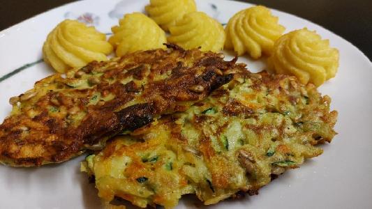 Bild vom Rezept Zucchini Gemüseschnitzel