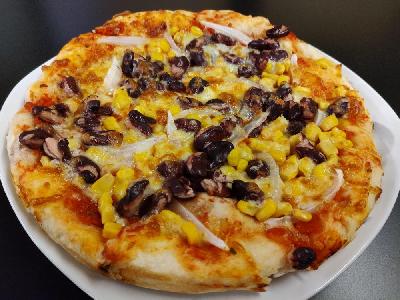 Bild vom Rezept Pizza Mexikaner (Kidneybohnen, scharf)