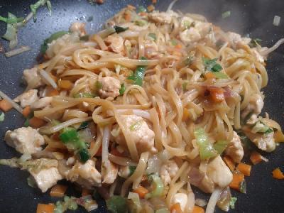 Bild vom Rezept Hühnchen Wok mit Soja-Soße