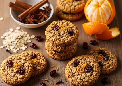 Bild vom Rezept Festliche Hafer-Gewürz-Kekse