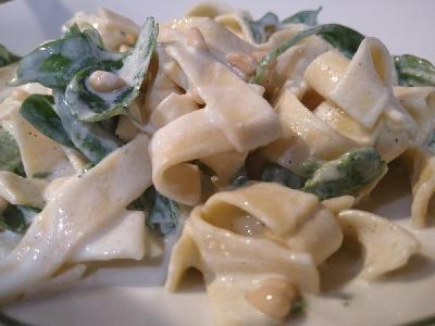 Bild vom Rezept Bandnudeln mit Ricotta-Spinat