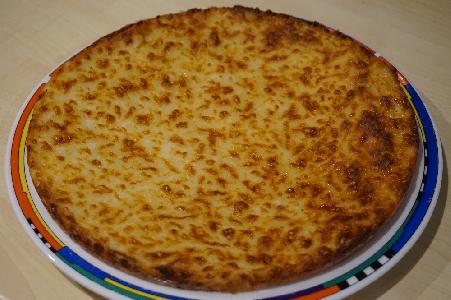 Bild vom Rezept Dünnes Pizzabrot (mit Mozzarella)