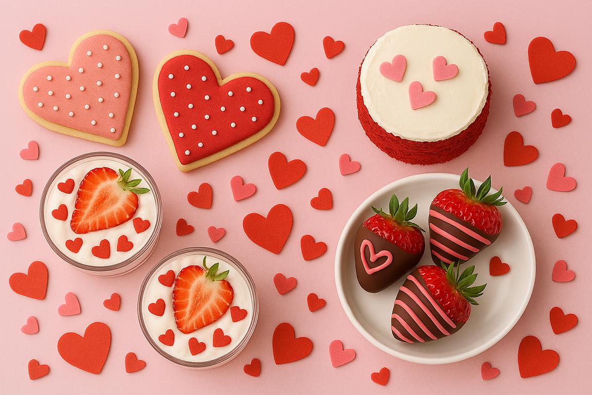 Bald ist Valentinstag - Entdecke romantische Valentinstagsrezepte!